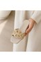 Women's Beige Pyramid Stone-Detail Comfort Slippers - 2