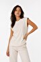Remiendo S/S 912323-9157 Krem Women's T-Shirt - 2