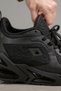 Men's Comfort Black Sneaker Walking Shoes - 2