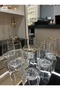Crystal Bohemya 6-Piece Gilded Water Glass Set - 3