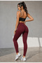 High-Waisted Lycra Tights with Drawstring at the Back, Sports Tights