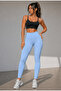 High-Waisted Lycra Tights with Drawstring at the Back, Sports Tights - 2