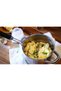 Black Handle Potato Masher Length 30 cm Manual Potato Mashing Apparatus Stainless Steel - 2