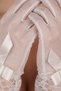 Velmira Grace White Tulle Gloves – Short Elegant Bridal Accessory with Lace and Bow Detail - 2