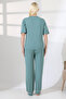 Maternity Lahusa Khaki Pajama Set - 8