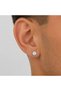 Showy Solitaire Magnet 316L Steel 6mm Solitaire Earrings No Hole Required 1 Pair Earrings Strong Magnet Unisex Solitaire Earrings - 5