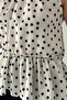 Women's Polka Dot Halter Neck Blouse – Stylish Blouse with Elastic Waist - 6