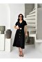 Modal Buckle Buttoned Dress - 2