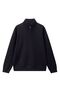 Men’s Regular Fit Lyocell Half-Zip Sweatshirt - 3