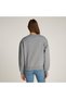 Women's Brand Logo Long Sleeve Casual Gray Sweatshirt Ww0Ww39791-Pj8 - 3