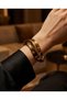 Modern Design Gold Color Women's Bracelet