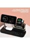5-in-1 Charging Station Dock with Touch Colorful RGB Light, Wireless Charger, Alarm Clock, and Multi - 4