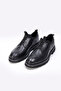 Carmino Black 100% Genuine Leather Men's Classic Casual Shoes - 2