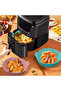 Air Fryer Silicone Cooking Container 16 cm Round Non-Stick Washable Reusable - 3