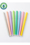 8-Piece Premium Pastel Washable Felt-Tip Pen Set - Safe, Soft-Color Creative Painting Set - 2