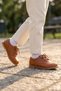 Genuine Leather Orthopedic Children's Shoes Brown Cv-488 - 2