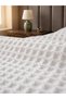 Single Person Honeycomb Pool Textured White Pique 160X230 - 2