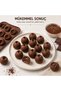 🍫   15-Piece Hemisphere Silicone Chocolate Mold |   Filled & Praline Chocolate Mold |   Flexible Non-Stick |   -40 ° C / +230 ° C Heat Resistant - 2