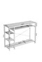 Console Table for Entryway, with 4 Tier Storage Shelves, Extra Long Sofa Table for Hallway - 2