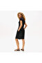 Gold Button Slim Women's Black Polo - 2