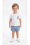 All I Need Are Palm Trees and a Warm Breeze Printed Baby Boy Top and Bottom Set