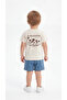 All I Need Are Palm Trees and a Warm Breeze Printed Baby Boy Top and Bottom Set - 4