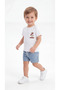 All I Need Are Palm Trees and a Warm Breeze Printed Baby Boy Top and Bottom Set - 2