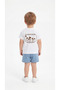 All I Need Are Palm Trees and a Warm Breeze Printed Baby Boy Top and Bottom Set - 4