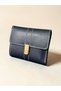 Patter Model Women's Mini Wallet Money Portfolio Stylish Minimal Accessory Detailed Card Holder Wallet - 5