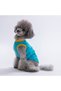 Turquoise-Turquoise Good Vibes T-Shirt Cat Dog T-Shirt-Cat Dog Outfit - 3