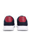 Men's Low-Top Comfortable Textile Front Surface Navy Blue Sneaker - 5