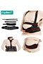 Pregnancy Belly Support Band, Adjustable Breathable Maternity Support Belt, Adjustable 3-in-1 Maternity Belt with Shoulder Strap and Back Support