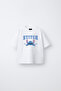 Stitch Front and Back Printed Oversize 100% Cotton Short Sleeve Unisex Kids T-Shirt - 2