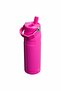 The Iceflow ™   Flip Straw 2.0 Thermos Cup with Straw 0,70 Lt / 24oz - Fuchsia - 2