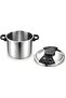 Stainless Steel Pressure Cooker 6 Liter with Top Open/Close Lid & Side Handles - 2