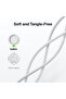 CAB025HQ2MWH كابل Boostcharge Pro 240W من USB-C إلى USB-C مضفر بطول 2 متر - أبيض - 5