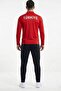 National Team Men's Tracksuit Set - Red/White/Black Color Options Zippered Top and Bottom Set - 3