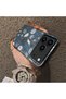 iPhone 17 Pro Max Compatible Hard Acrylic Back Silicone Edge Lens Protection Stylish Print Case - 4