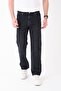 Men's Baggy Black Washed Jeans Casual Denim Jeans - 2
