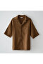 Zeyna Men's Pajama Set 100% Organic Cotton Muslin Brown - 2