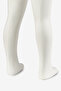 Ecru Striped and Polka Dot Girls' Pantyhose - 2
