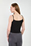 Women's Lace Tank Top - Black - 5