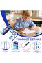 12 Boxes Stationery Set for Kids - Back to School Supplies Kit with Pencils, Erasers, Rulers & Sharp - 4