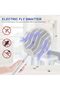 Electric Fly Swatter Racket, 2400mAh Mosquito Zapper - 2