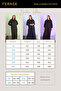 Plus Size Hijab Dress Long Sleeve Relaxed Fit Casual Dress - 2
