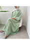 Stylish Skirt Suit with Button-Down Blouse Detail - 2