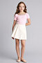 100% Cotton Gabardine Skirt for Girls E2648A826Sp