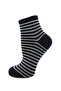Pack of 4 Colorful Striped Mini Socket Women's Socks - 3
