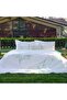 Eva Meloni Ecru Single 100% Cotton Duvet Cover Set and Piqué Set - 2