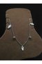 Fatma Ana Eli Evil Eye Amulet Abundance Blessing Symbol Steel Ball Dangle Design Steel Anklet Summer Casual Style Anklet